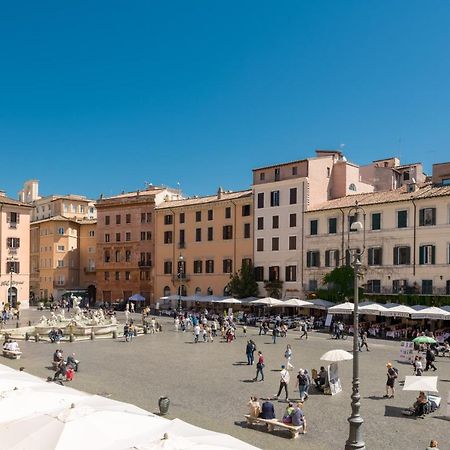 New! Amazing Piazza Navona View Appartement Rome Buitenkant foto