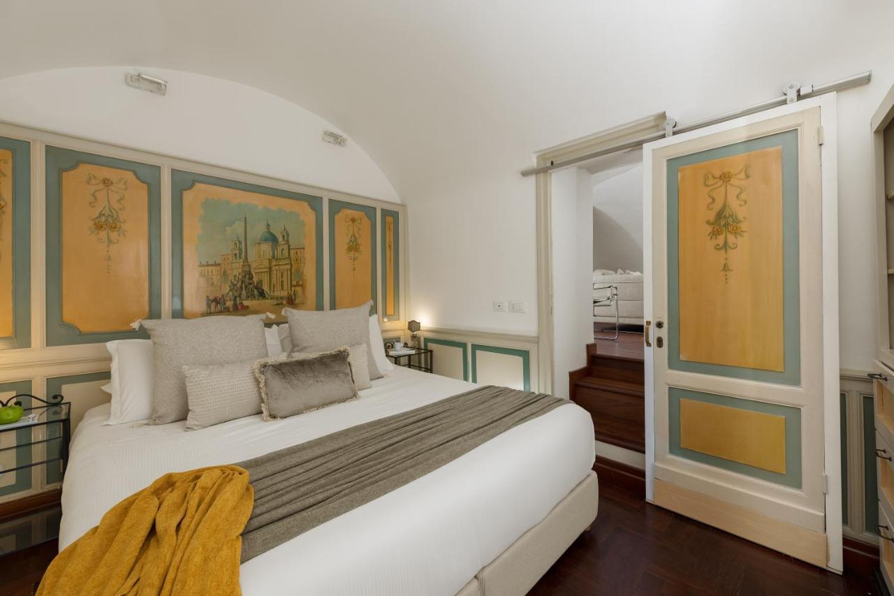 New! Amazing Piazza Navona View Appartement Rome Buitenkant foto